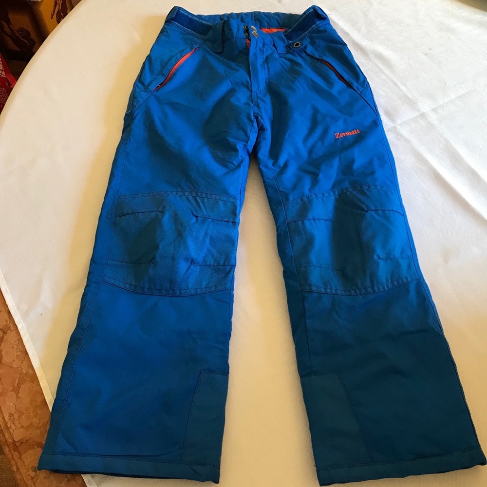 Zermatt Blue Youth XL Snowboard/Ski Pants